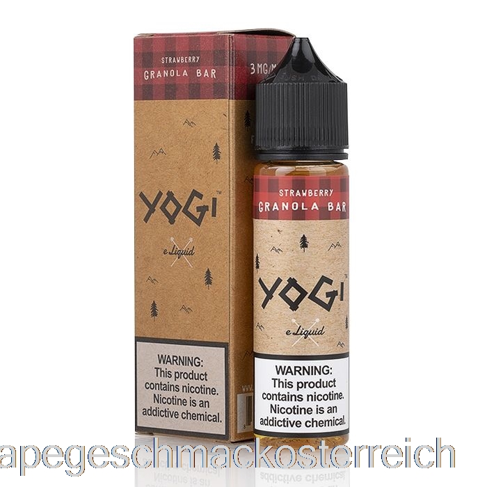 Erdbeer-Müsliriegel – Yogi E-Liquid – 60 Ml, 6 Mg Vape-Geschmack
